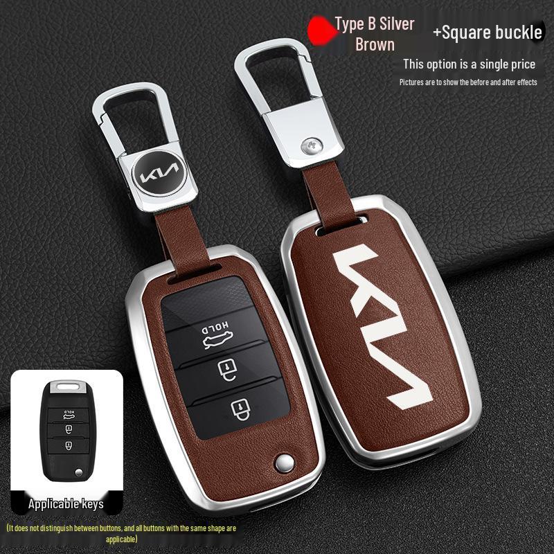Kia Key Cover for K3, Sportage, K5, K2, KX5, K4, Seltos, KX3, KXCross, KX3, Huan Chi