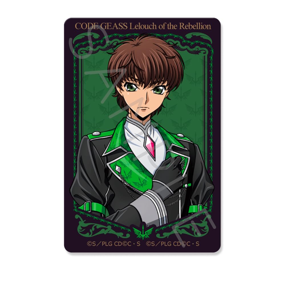 "Code Geass: Lelouch of the Rebellion" 4th Clear Card Sticker A [10 Trading Types] 10-Piece Box
