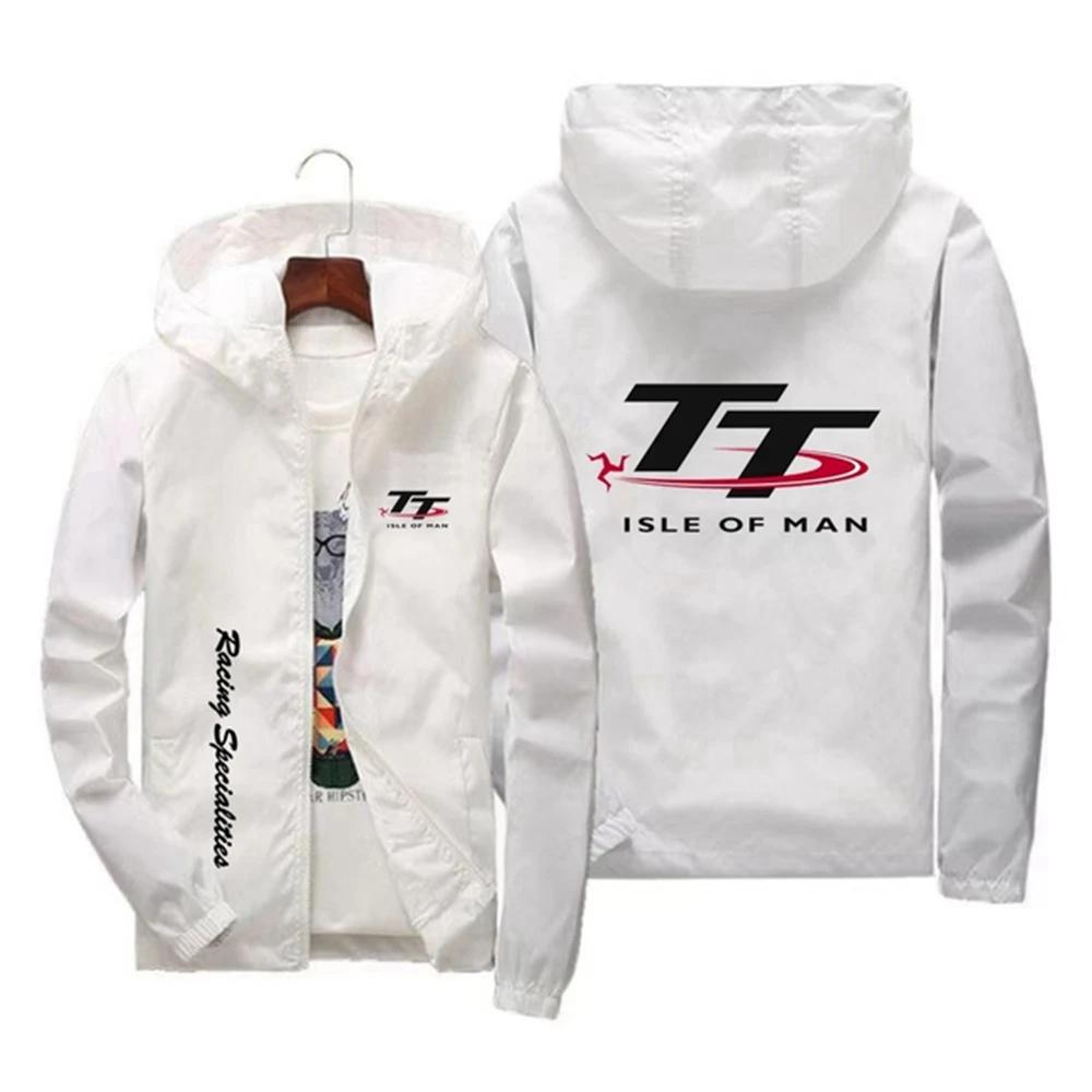 Men's Spring and Autumn Windproof Zipper Hooded Irish TT Outdoor Sports Quick drying Skincare Tower Fishing Jacket 2024 Edition