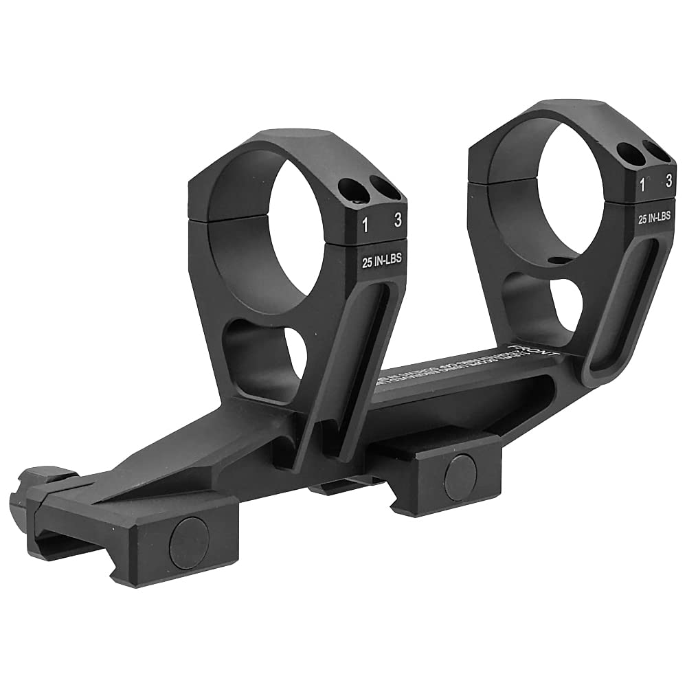 Evolution Gear NIGHTFORCE Ultra Mount 1.93" High Scope Mount Replica, 30mm Diameter, Hard Anodized 6068 Aluminum, Black