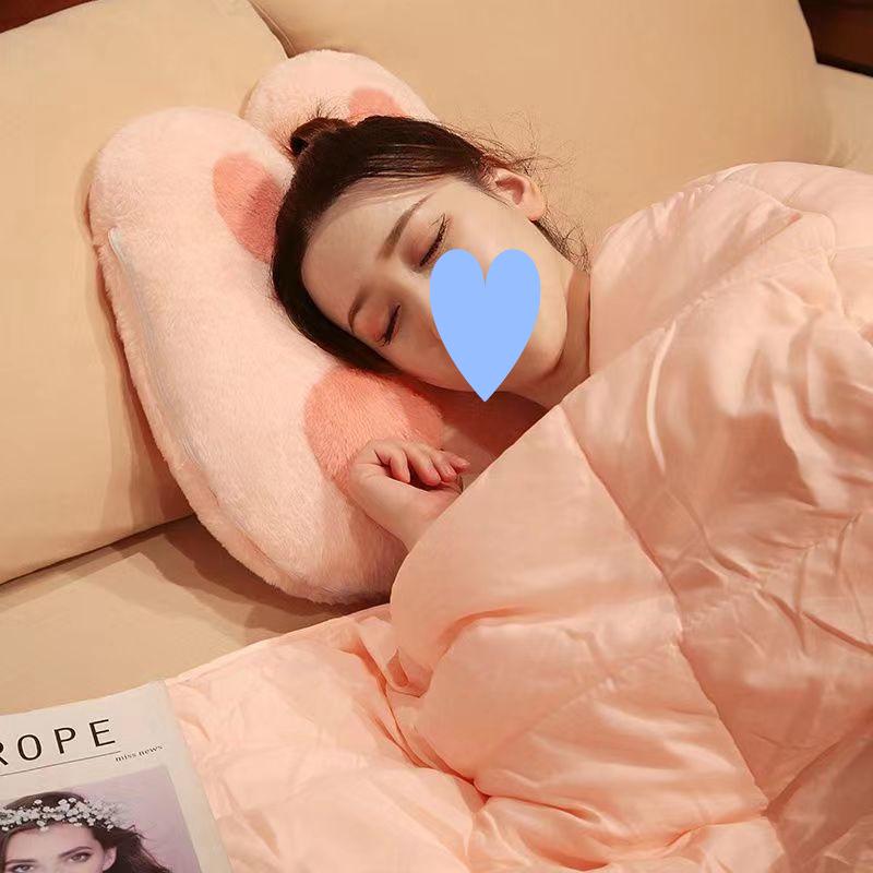 Thickened Foldable Nap Pillow & Blanket: Dual-Use Cushion Quilt for Office, Sofa, or Car - Free Shipping