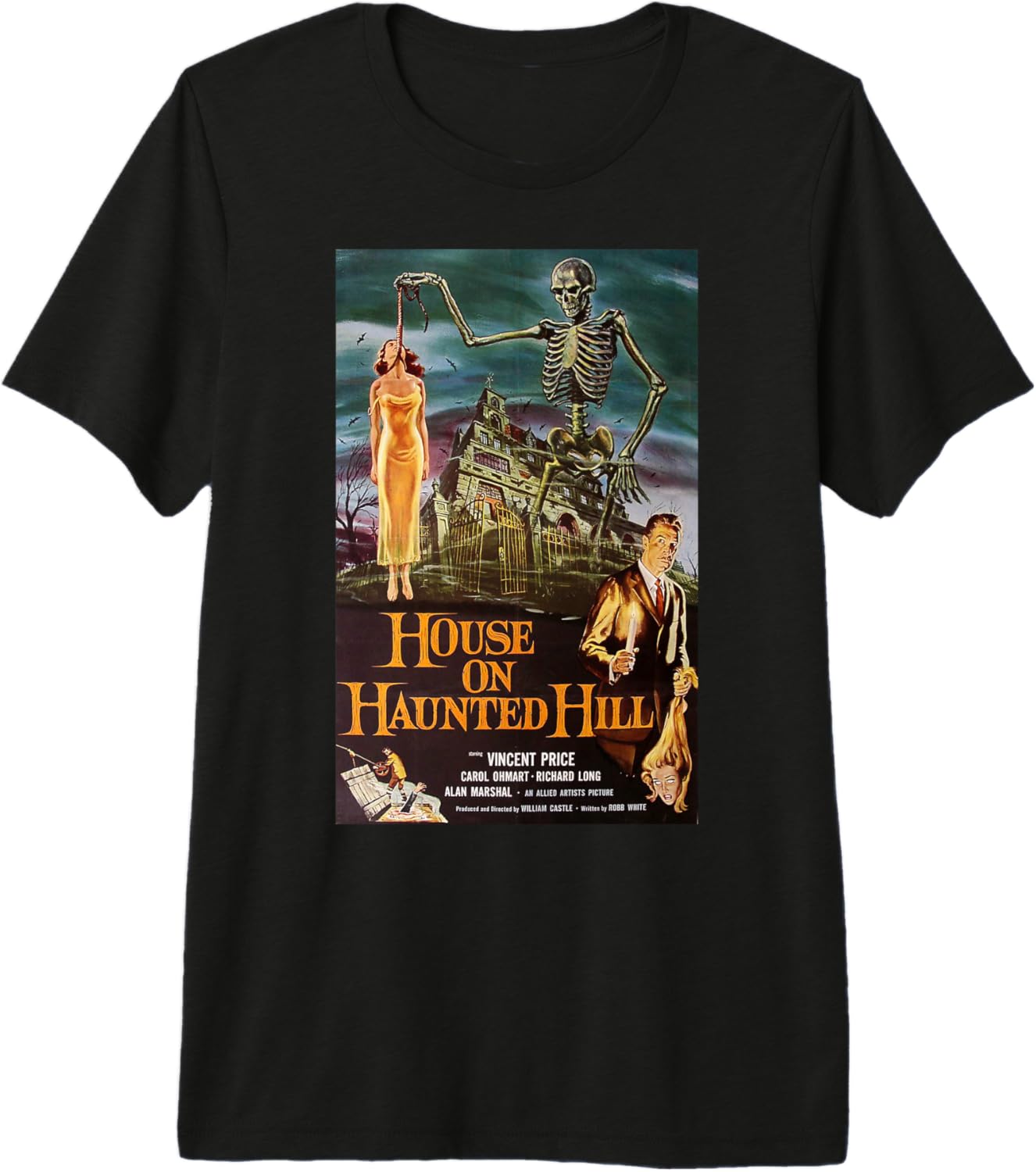 Vintage Movie Poster T Shirt Premium Tri-Blend T-Shirt S