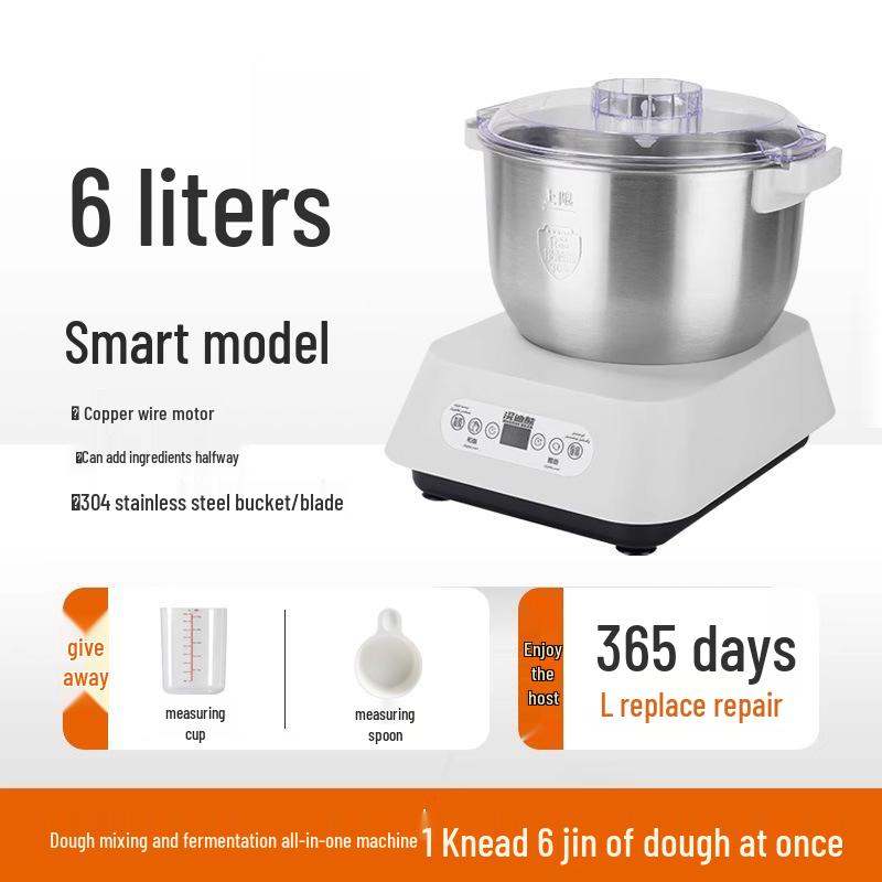 2025 German Fully Automatic Dough Mixer: Compact Multifunctional Kneader and Proofer