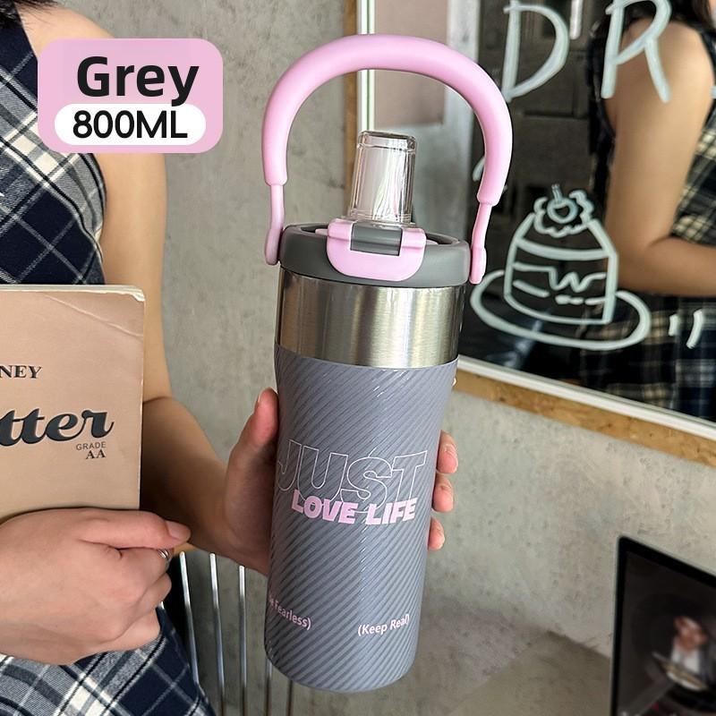 

Insulated Travel Mug With Leakproof Lid For Outdoor Sports And Office Use