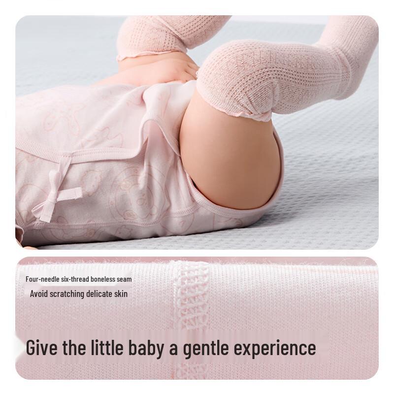 Balabala Newborn Baby Bodysuit Romper 2-Piece Set