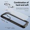 For Samsung Galaxy S25 Case Anti-Drop Alloy Lens Frame PC+TPU Phone Cover