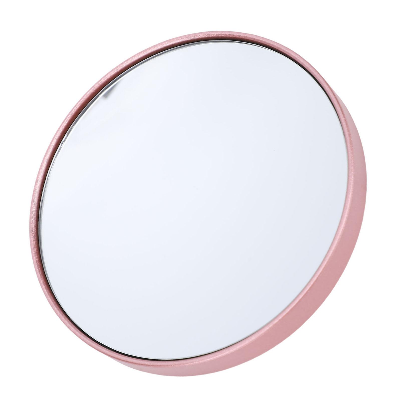 

30x Magnifying Vanity Mirror Non Slip Waterproofing Suction Cup 8.8cm Magnified Makeup Mirror for Home Travel
