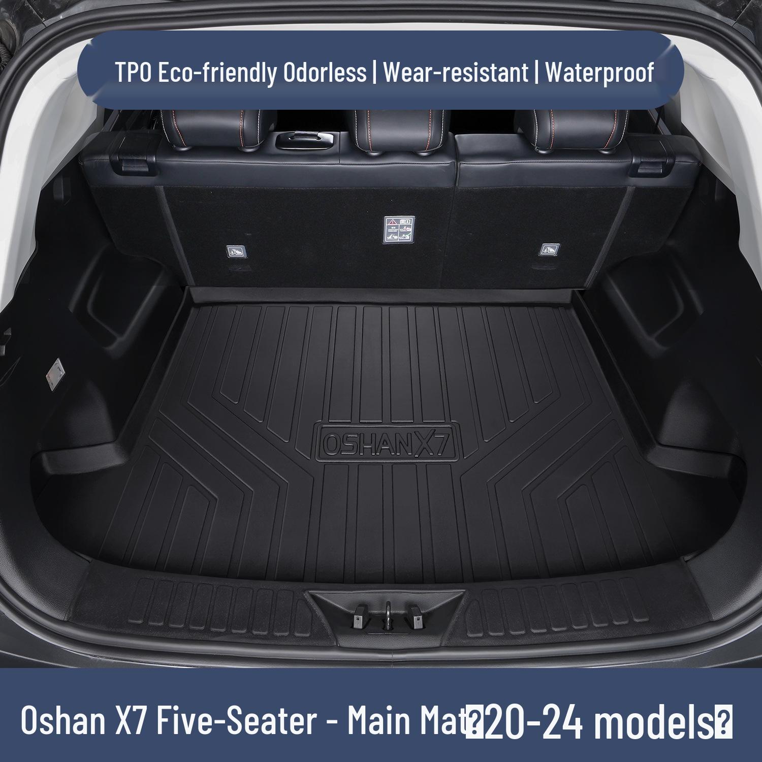 Changan Oshan X7PLUS Trunk Mat - Waterproof Interior Accessories 100x90