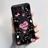 Printing Pattern Case For ZTE Blade A56 Z2473 Nubia A56 Soft Silicone Black Shell Cover For Blade A56 Pro Cute Flower Casing