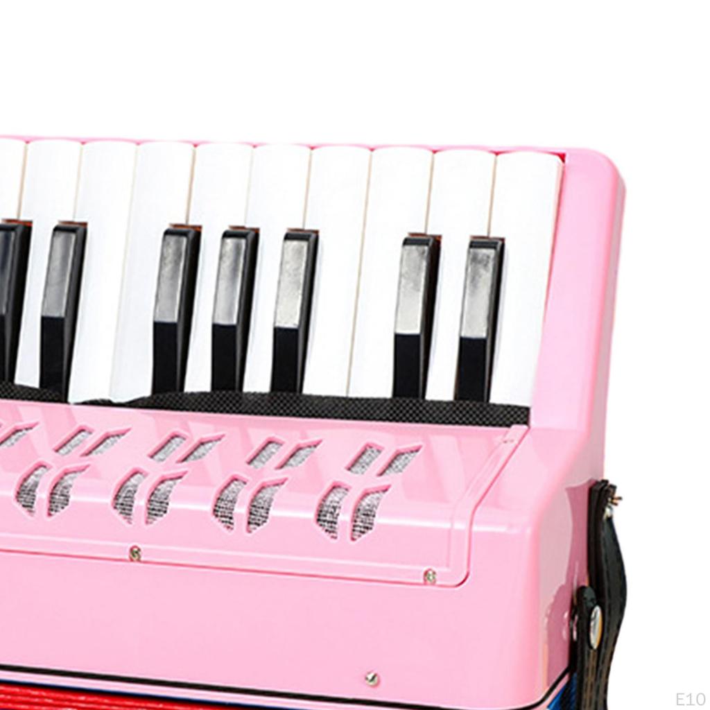 17 Keys 8 Bass Piano Accordion Educational Musical Toys Lightweight Kids Toy for Boys