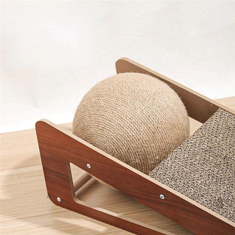 M-Modern-Cat Climbing Board Tripod Type Detachable 3 In 1 Scratching Post Grinding Claw Pet Supplies