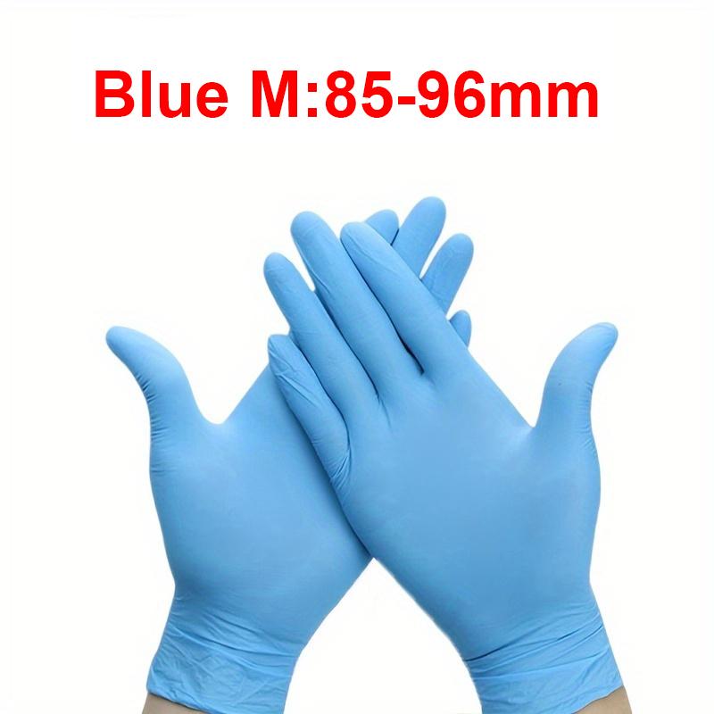 100/50pcs Latex Free Black Elastic Gloves (Box) Disposable Nitrile Gloves for Housework Cleaning Car Industry Gardening Cooking