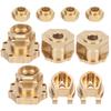 Brass Rear Portal Drive Housing Drive Axle Mount Set for Traxxas TRX4 TRX6 110 RC Crawler