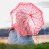 Lace Wedding Umbrella Embroidery Umbrella Bridal Party Decoration Photo Props Accessory