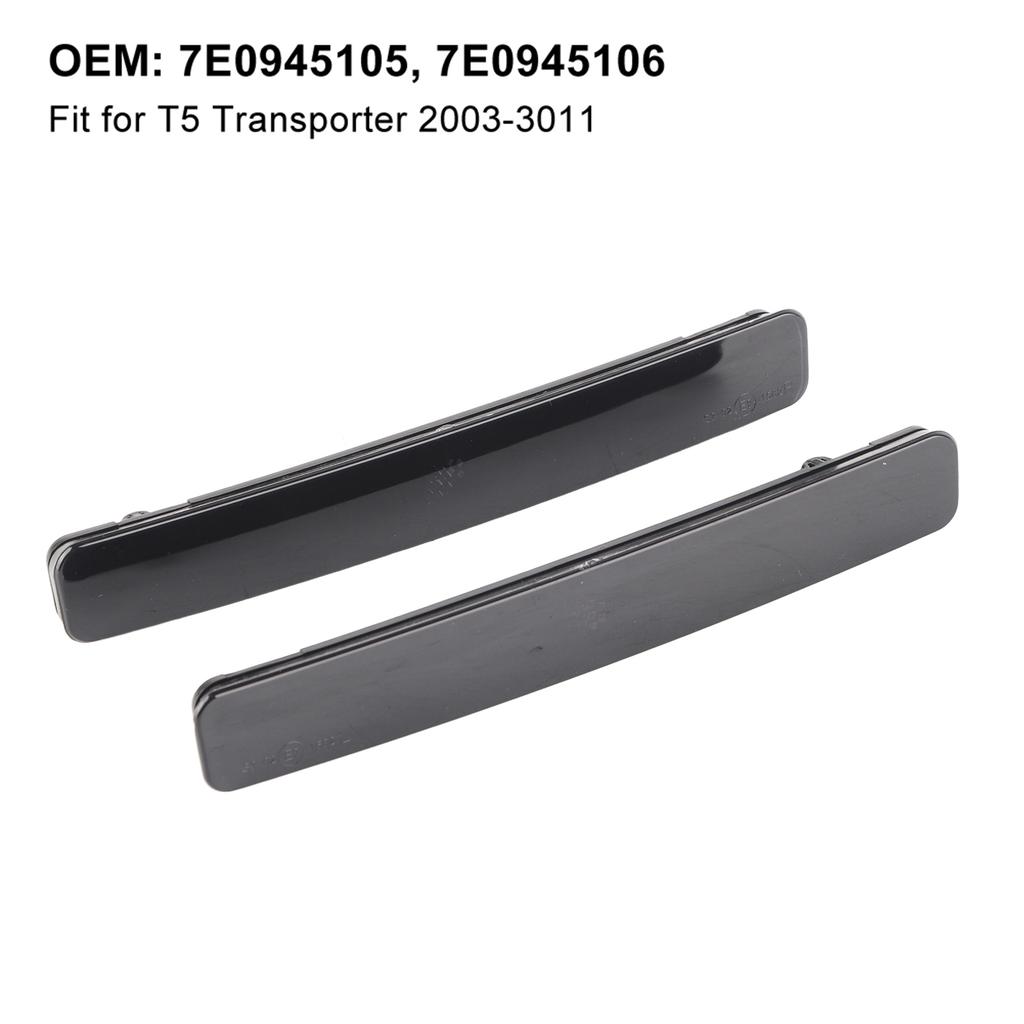 Pair of Rear Bumper Reflector Assembly Light Fit for T5 Transporter 2003?3011 7E0945105