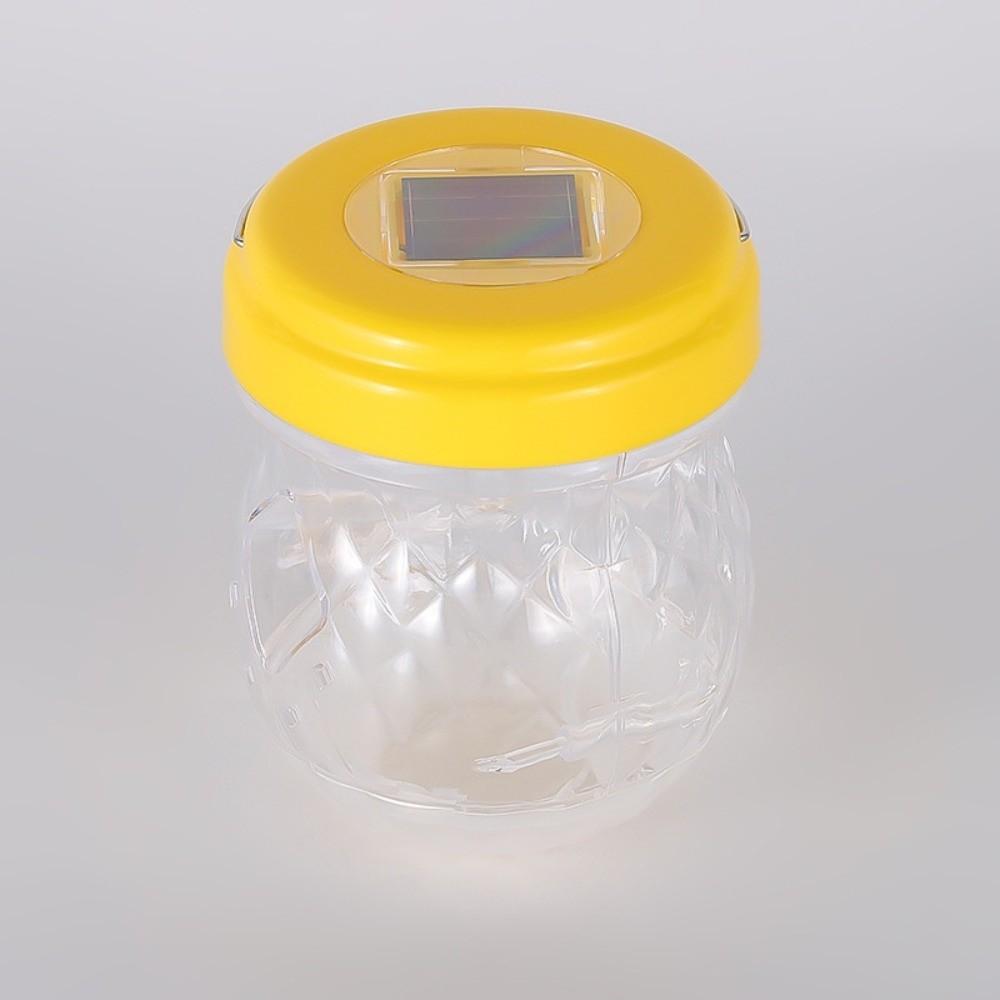 New Solar Powered Wasp Trap Box PP Hanging Bee Trap Bottle Reusable Transparent Wasp Killer Outdoor Use