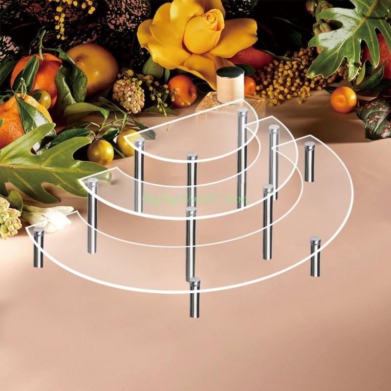 24TE 3pcs/set Acrylic Cake Display Rack Multipurpose Show Stand Bracket Supplies