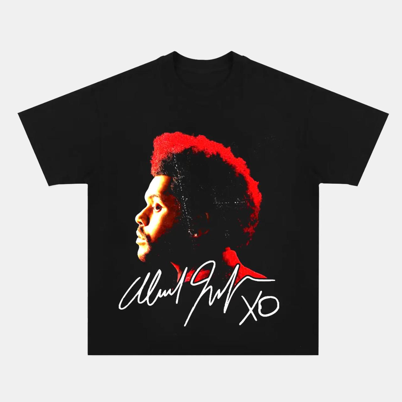 

Високоякісні трендові топи Хараджуку The Weeknd Чоловіча футболка оверсайз з принтом Вуличний одяг Важка бавовна Оверсайз Y2k Чоловічий одяг M