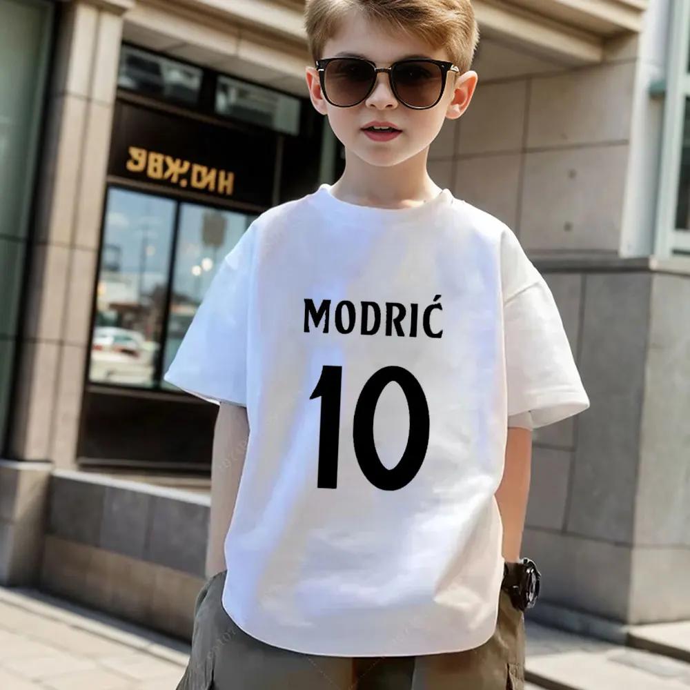 Children T-shirt Fashion Baby Cotton T Shirt Girls Boys Tshirt Football Sports Toddler Tees Summer Kids Clothes Gift Unisex Tops