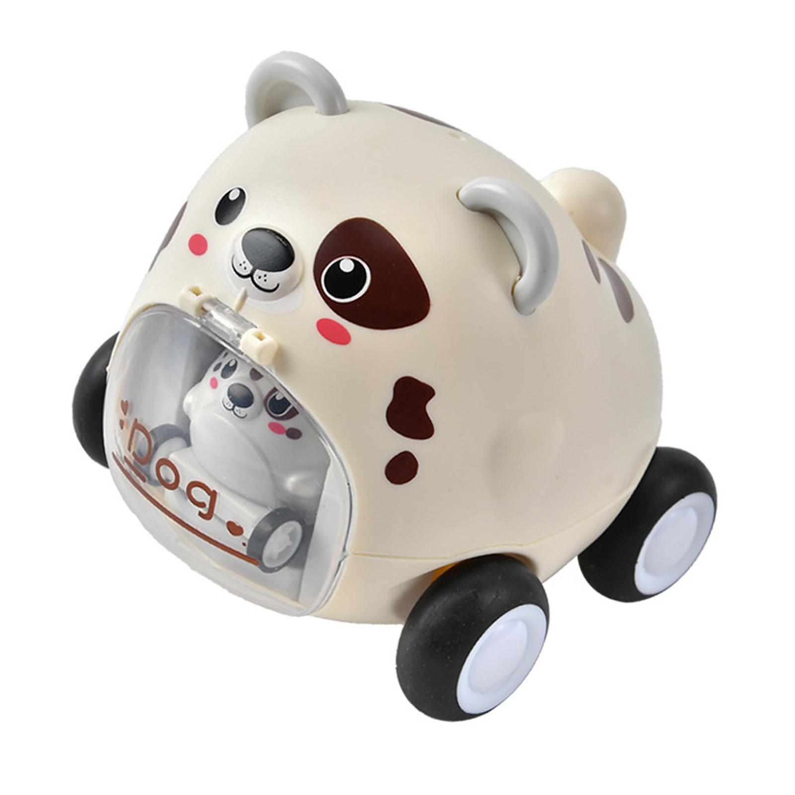 

Игрушки для машинок-катапульт, интерактивные, милые, мультяшные, с фрикционным приводом, катапультирующие инерционные игрушки для машинок