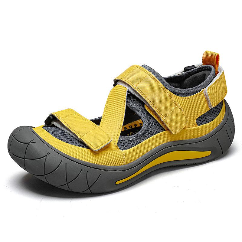 

Летняя мужская и женская обувь для активного отдыха и ходьбы по воде, защита головы и пальцев ног, пляжная обувь, нескользящая, быстросохнущая, обувь для ручьев 45