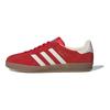 adidas נעלי סניקרס יוניסקס Gazelle Indoor Scarlet Gum אדום בורדו אוף-ווייט IF1808