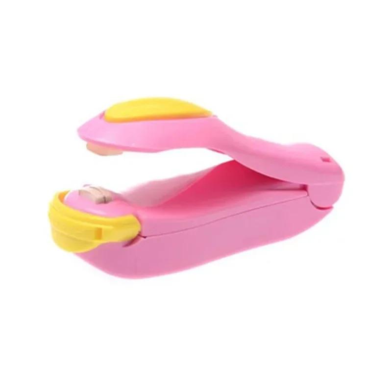 Portable Snack Bag Sealing Clip Household Tool Handheld Household Small Food Seals Machine Packaging Plastic Bags Seal Machine