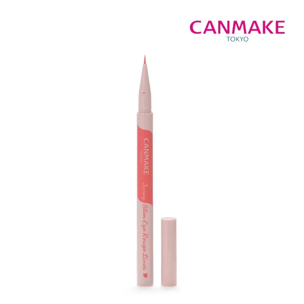CANMAKE Tokyo 3-way Slim Eye Aegyo-sal Eyeliner 1. Pure Red