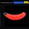 Fishing Simulation Mealworm Soft Bait for Bread, Red Worm, and Micro Fish Species.