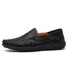 Spring Autumn Fashion Mens Loafer All-Match Shoes Genuine Leather Shoes Natural Breathable Comfortable Flats Comfy Moccasins