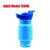 1 set Orinatoio Auto Secchio Orinatoio Esterno in Piedi Urina Emergenza Viaggio Portatile Riutilizzabile Restringibile Toilette da Campeggio Perdita di Urina