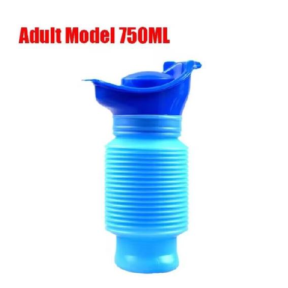 1 set Orinatoio Auto Secchio Orinatoio Esterno in Piedi Urina Emergenza Viaggio Portatile Riutilizzabile Restringibile Toilette da Campeggio Perdita di Urina