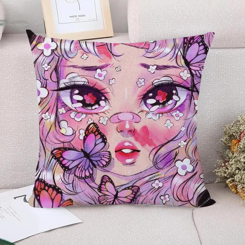Luxury Pillow Cover X Eunpyon Art Decorative Cushion Covers for Bed Pillows Fall Decor Pillowcase  Car Decoration Sofa
