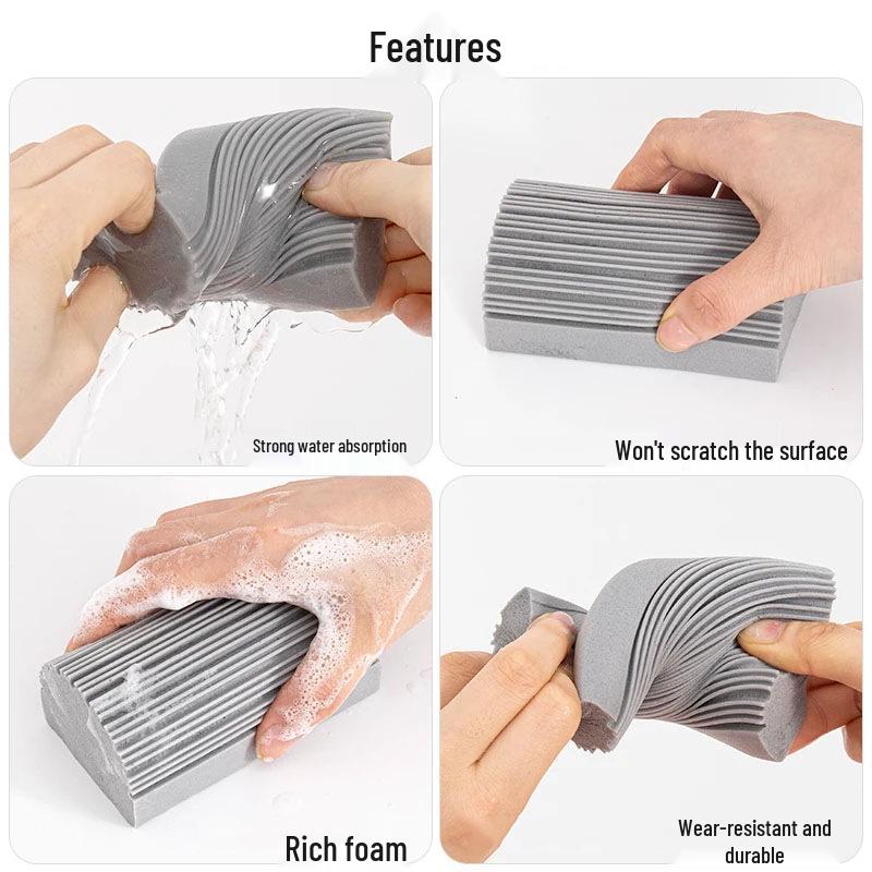PVA Multifunctional Sponge Scrubber for Kitchen, Dishwashing, Wall, & Car Cleaning Magic Eraser