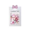 Cute Candy Bear 3D Nail Art Decorations (20 Pieces) - Translucent Resin Flat Bottom