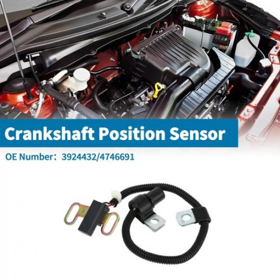 

Crankshaft Position Sensor for Ram 2500 59L Diesel 94-96 No3924432 1 Pc Black