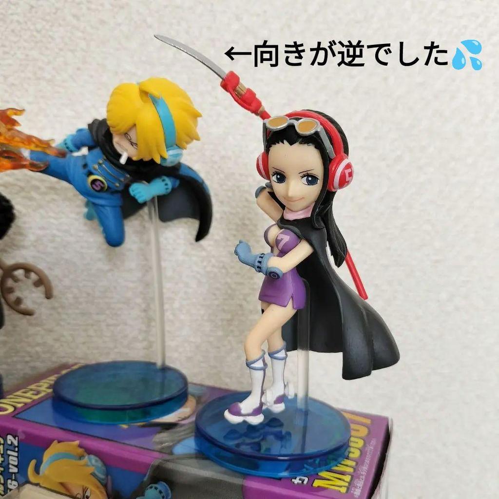[USED] One Piece World Collectible Figure Mugiwara56 Mugiwara Boxed Opened Cover Illustration