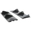 81.5 Cm Double Layer 10 Fins Car Rear Bumper Lip For Acura TL TLX NSX TSX Rear Shark Fin Style Curved Bumper Lip Diffuser