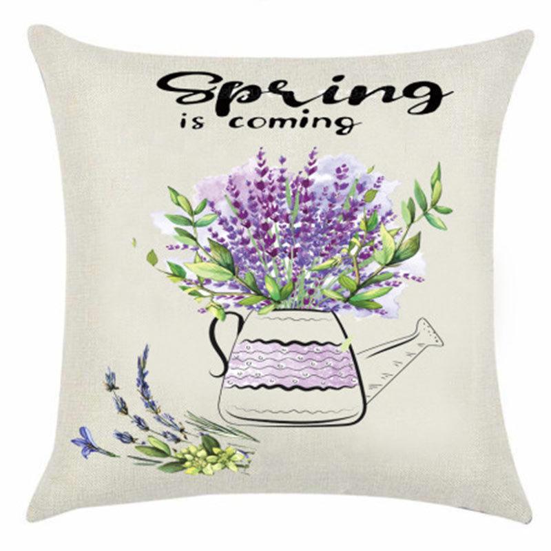 Spring Throw Pillow Cover Spring Festival Home Decor Cushion Office Cushion Sofa Cushion Cover