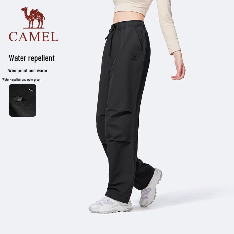 

CAMEL Unisex Fleece-Lined Water-Repellent Cargo Pants M