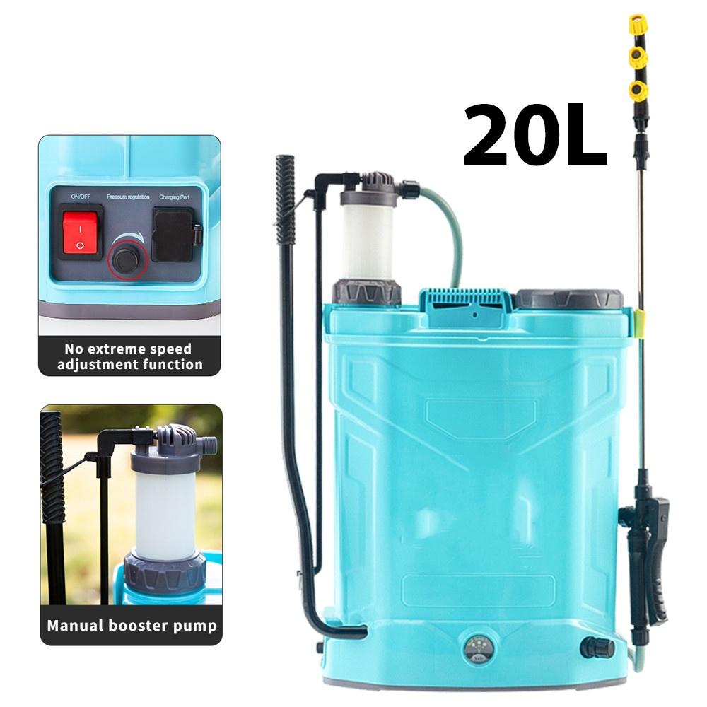 Dispensador de Pesticida para Desinfecção Recarregável por Bateria 5L/8L/10L/16L/20L Pulverizador de Irrigação Agrícola para Jardim Pulverizador de Ampla Cobertura e Longa Autonomia