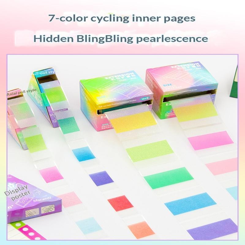 Pearl Loose Leaf Hole Guard Stickers Self-Adhesive Waterproof Perfect for Planner Scrapbooking Binder Notebook School Office Use