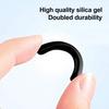 6 pezzi/set piegaciglia cuscinetti in silicone per piegaciglia elastici professionali neri di ricambio per clip per ciglia accessori cosmetici
