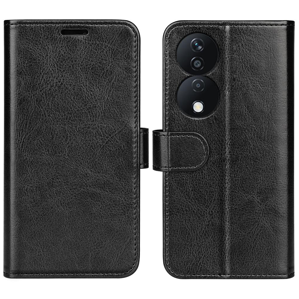 For Honor X7b 4G/90 Smart Wallet Phone Case Shockproof PU Leather Flip Cover