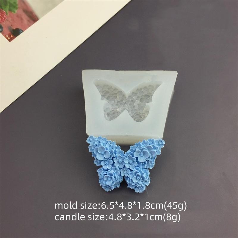Schmetterling Aromatherapie Kerze Silikonform DIY Silikon Kuchenform Gips gießen Dekorative Schmuck Silikon Neuprodukt
