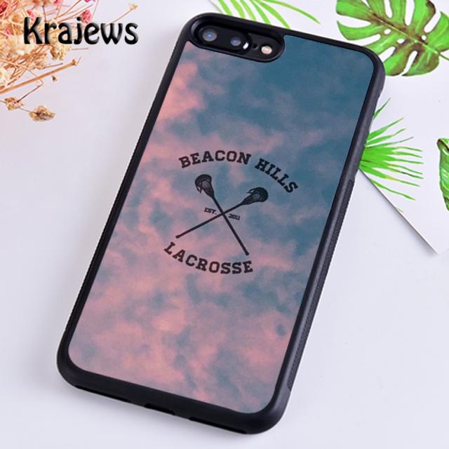 Krajews New TEEN WOLF Printed Fashion Phone Case Cover For iPhone 17 Air 16 15 14 Plus 11 12 Pro Max Coque Fundas