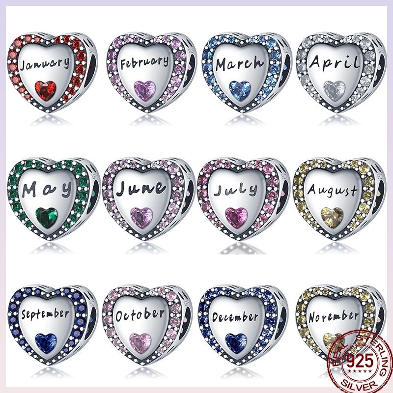 Genuine Copper December Love Star Shaped Shiny Zirconia Beads Suitable For Pan Original Bracelet Exquisite