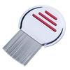 1*Lice Comb Nit Free Kids Hair Rid Headlice Stainless Steel Metal Teeth Remove Nit Brush