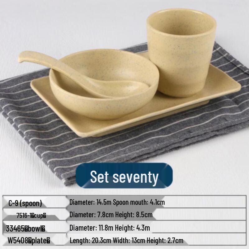 Qianxing Melamine Tableware Set