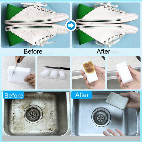 10 Pcs Magische Schwamm Reiniger Home Küche Büro Auto Staub Radiergummi Reinigung Werkzeug